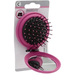 Gifi Beauté^Brosse ronde pneumatique pour sac pvc fuchsia