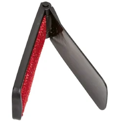 Gifi Entretien Du Linge|Brosse textile 2en1 chausse pied noir et rouge