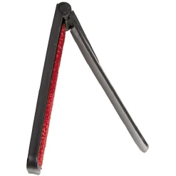 Gifi Entretien Du Linge|Brosse textile 2en1 chausse pied noir et rouge