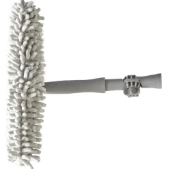 Gifi Nettoyage Et Entretien|Brosse téléscopique Homclean embouts x3 gris et bleu