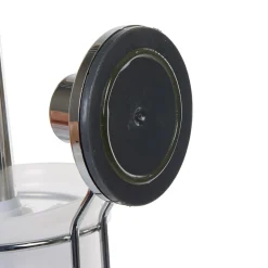 Gifi Equipement Wc^Brosse WC à ventouse gris blanc