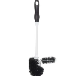 Gifi Equipement Wc^Brosse WC avec brossette intégrée et manche détachable