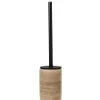 Gifi Equipement Wc^Brosse WC ciment beige noir