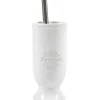 Gifi Nettoyage Et Entretien|Brosse WC design fleur avec inscription bathroom
