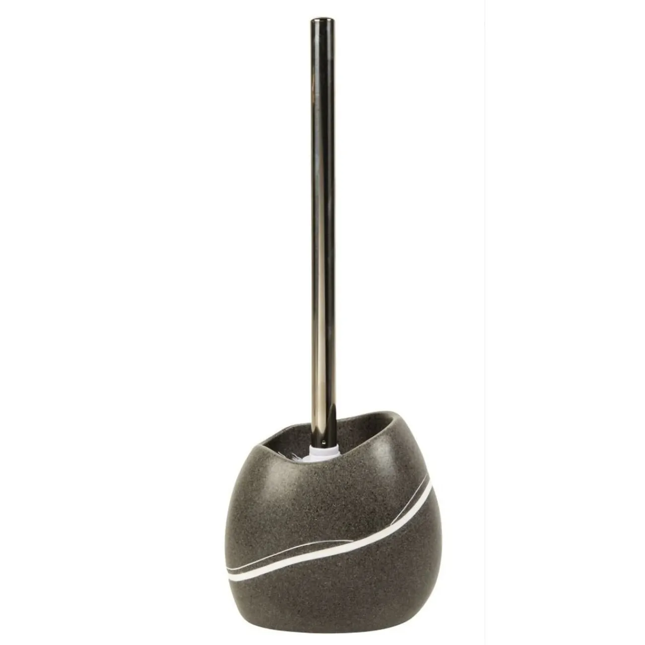 Gifi Nettoyage Et Entretien|Brosse WC galet gris