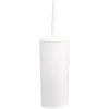 Gifi Equipement Wc^Brosse WC plastique blanc
