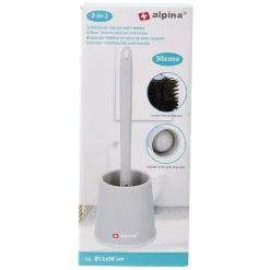 Gifi Equipement Wc^Brosse WC silicone avec socle antidérapant