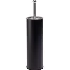 Gifi Equipement Wc^Brosse WC socle haut rond métal noir Ø9,5xH38cm