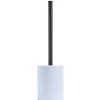 Gifi Equipement Wc^Brosse WC socle rond grès bleu clair Ø9,2xH36cm