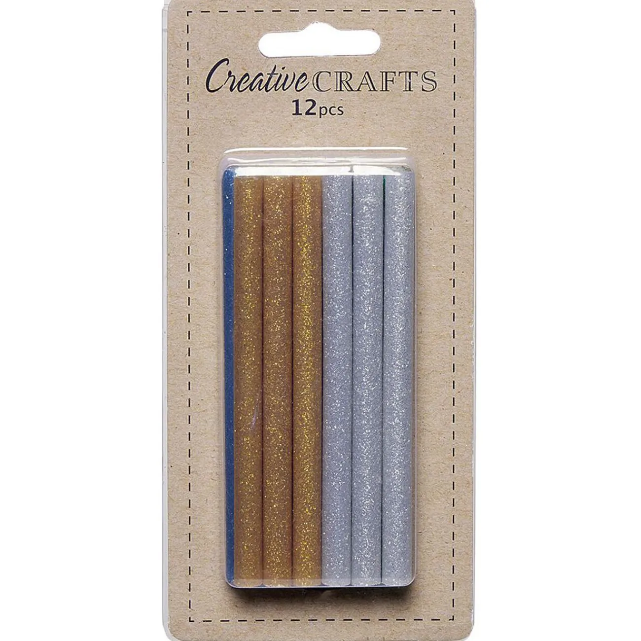 Gifi Colle Et Adhésif^Bâton de colle colorée et paillettée x12