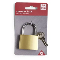 Gifi Quincaillerie^Cadenas à clé 50mm
