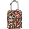 Gifi Outils Bricolage^Cadenas combinaison 3 chiffres motif tropical L3,5cm