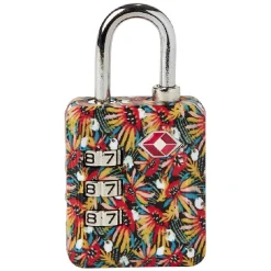 Gifi Outils Bricolage^Cadenas combinaison 3 chiffres motif tropical L3,5cm