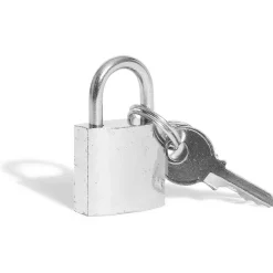 Gifi Outils Bricolage^Cadenas en acier gris chromé de 20 mm - 2 clés