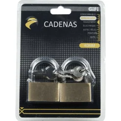 Gifi Quincaillerie^Cadenas x2