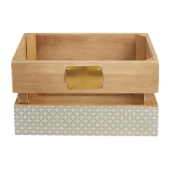 Gifi Rangement|Cagette de rangement déco carreau de ciment