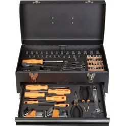 Gifi Aménagement Atelier^Caisse à outils en acier 119 pièces