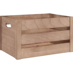 Gifi Rangement|Caisse de rangement en bois Taille L