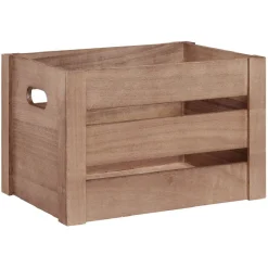 Gifi Rangement|Caisse de rangement en bois Taille S