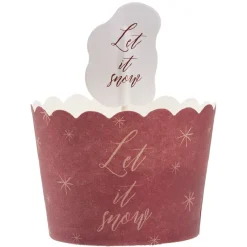 Gifi Caissette à gâteau avec décoration x18