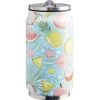 Gifi Canette isotherme inox imprimé tropical 260 ml