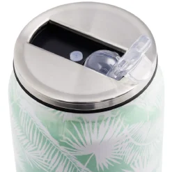 Gifi Canette isotherme inox imprimé tropical 260 ml