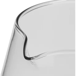 Gifi Carafe en verre transparent en forme de verre