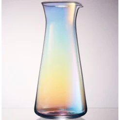 Gifi Carafe irisée en verre 1 L