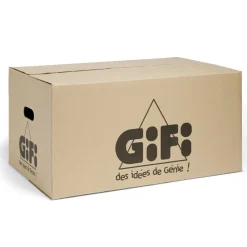 Gifi Rangement|Carton déménagement premium 72L