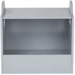 Gifi Rangement|Casier de rangement superposable bois gris