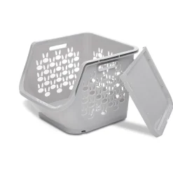 Gifi Rangement|Casier de rangement superposable avec couvercle