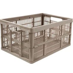 Gifi Rangement|Casier pliant gris 32 L x2