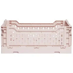 Gifi Rangement|Casier pliant plastique bleu 4 L