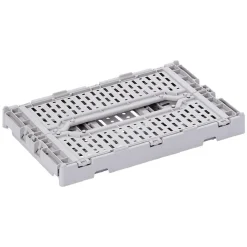 Gifi Rangement|Casier pliant plastique gris 4 L