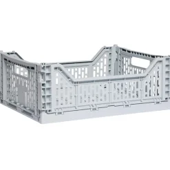 Gifi Rangement|Casier pliant plastique rose 15 L