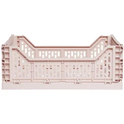 Gifi Rangement|Casier pliant plastique rose 15 L