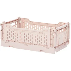 Gifi Rangement|Casier pliant plastique rose 4 L