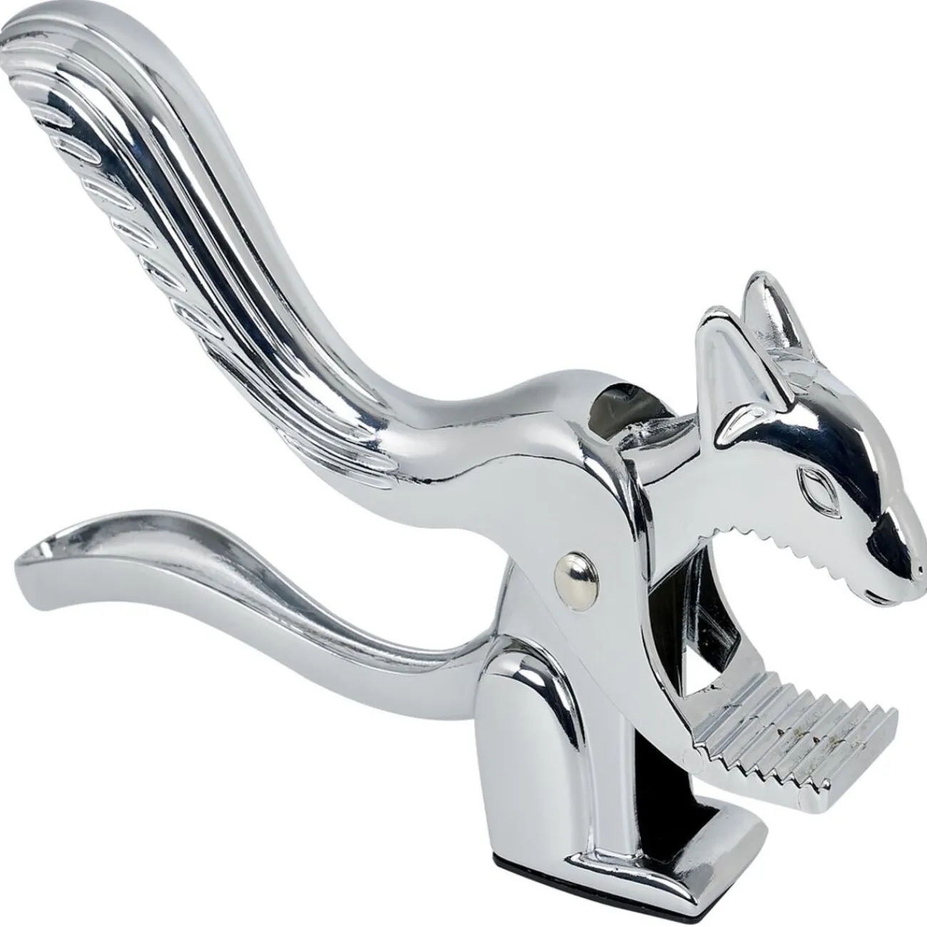 Gifi Casse noisette sur pied zinc forme écureuil L17,5cm