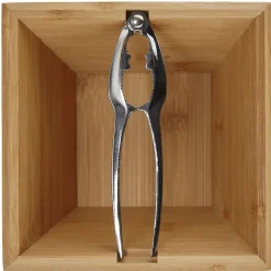 Gifi Casse-noix avec bol en bambou naturel