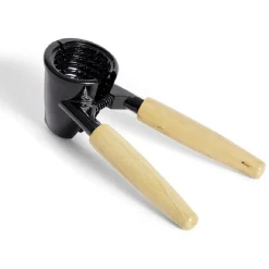 Gifi Casse-noix et décapsuleur 2-en-1 en aluminium avec manche en bois