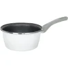 Gifi Casserole acier émaillé noir et blanc Ø 18 cm