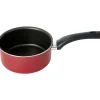 Gifi Casserole aluminium antiadhésive noir et rouge Ø 16 cm