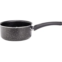 Gifi Casserole effet pierre antiadhérente noir Ø16xH7,5cm