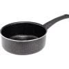Gifi Casserole effet pierre antiadhérente noir Ø20xH7,5cm