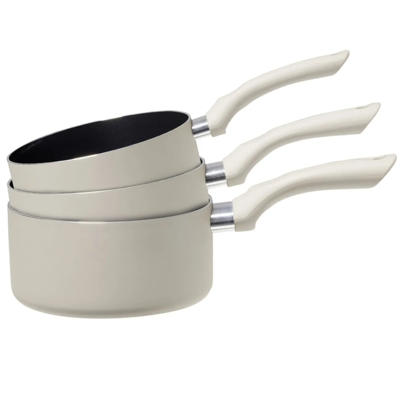 Gifi Casserole en aluminium taupe x3