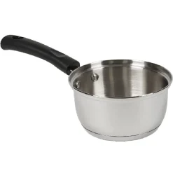 Gifi Casserole inox avec poignée bakélite noir ø 18 cm
