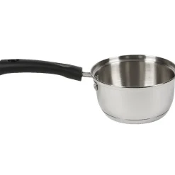Gifi Casserole inox avec poignée bakélite noir ø 18 cm