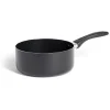 Gifi Casserole tous feux sauf induction aluminium noir Ø20cm