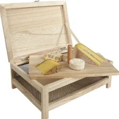 Gifi Cave à fromage bois avec plateau amovible