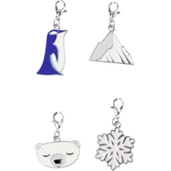 Gifi Beauté^Charm banquise pour bracelet fer x4